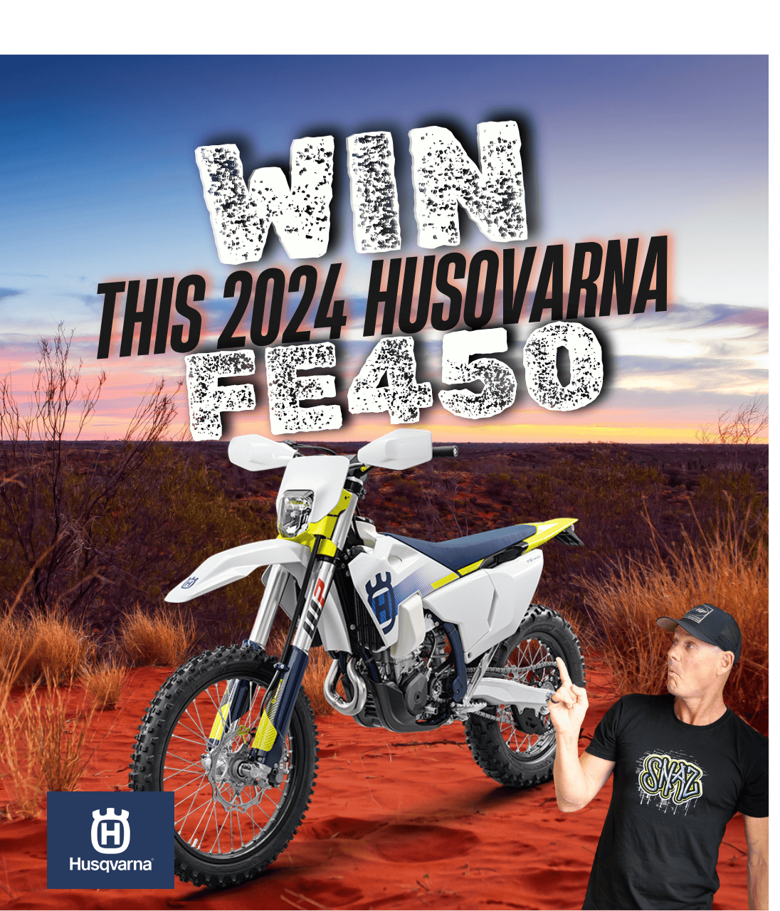WIN - HUSQVARNA 2024 FE450 