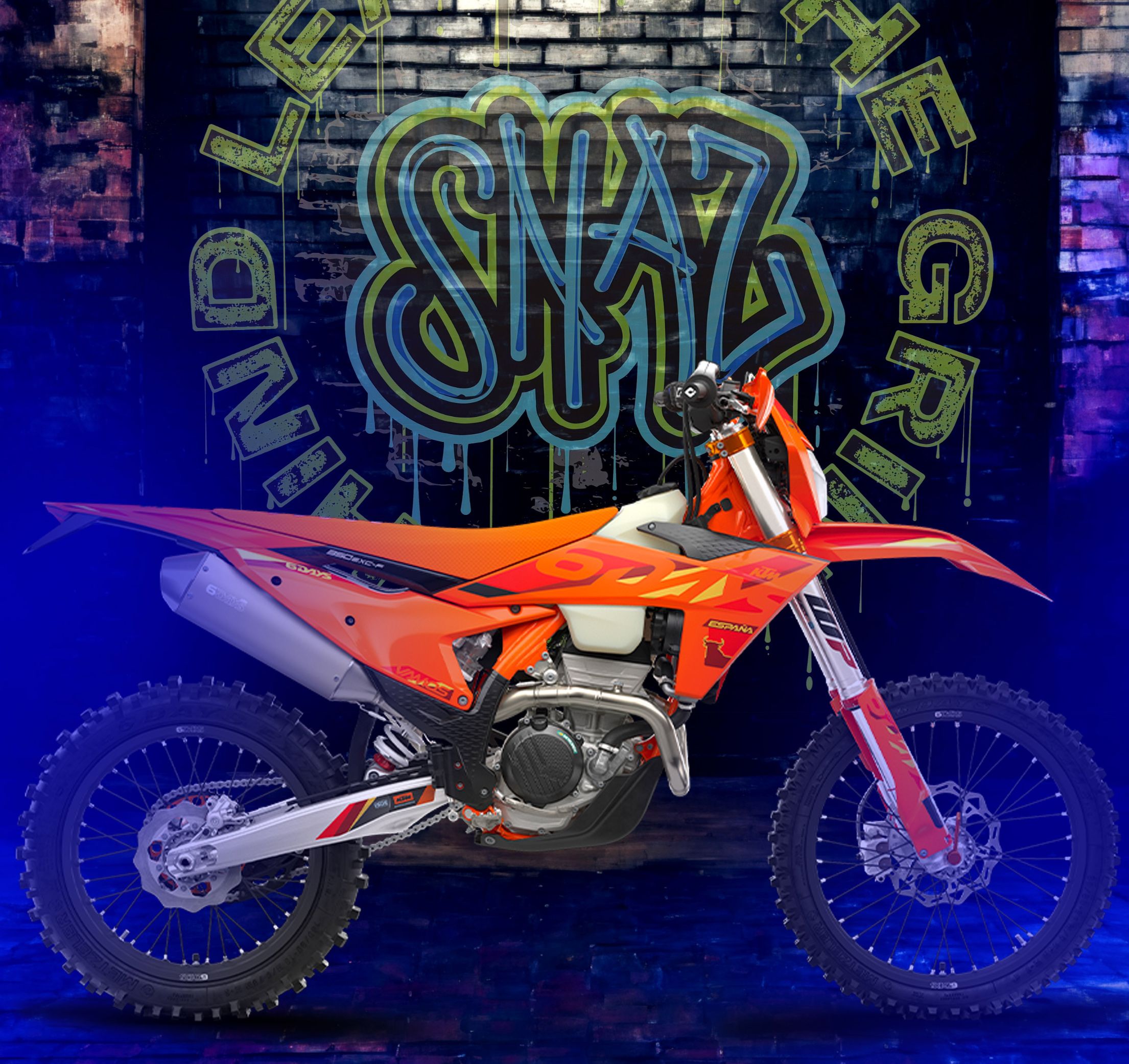 2025 KTM 350 EXC-F SIX DAYS OR K CASH